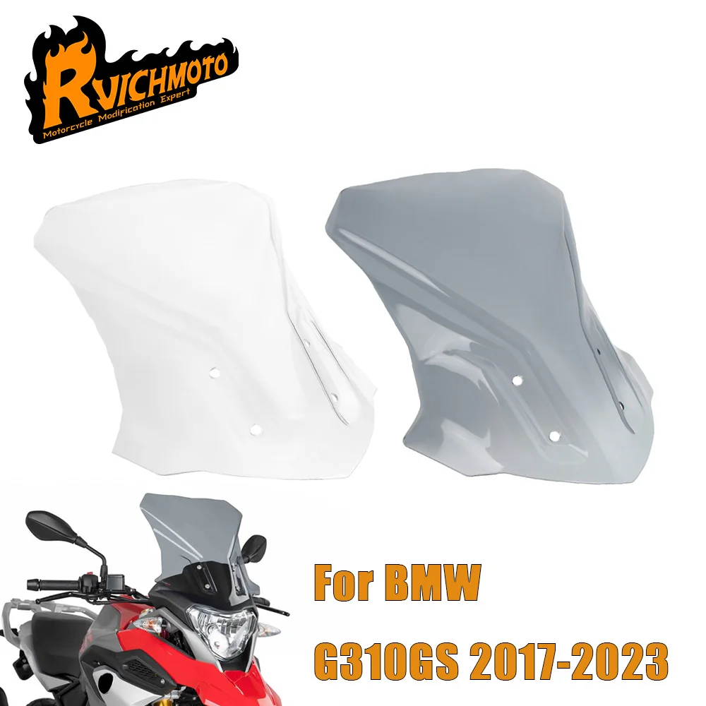 

Motorcycle Windscreen Windshield Windproof Wind Screen Deflector Accessories For BMW G310GS G310 GS G 310 GS 2017-21 2022 2023