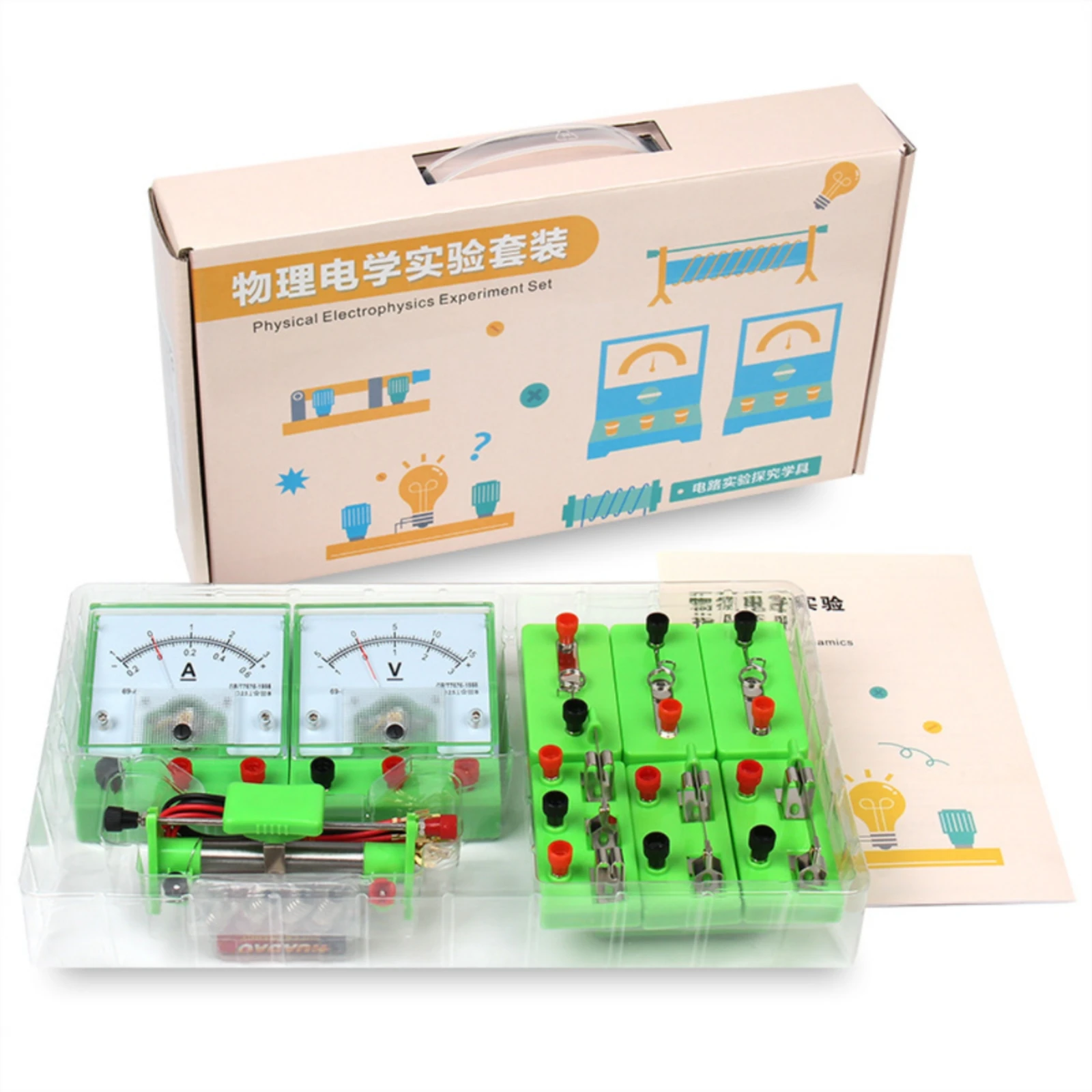 kit-de-experimentos-de-eletricidade-e-magnetismo-para-ensino-fundamental-ii-kit-educacional-eletromagnetico-para-alunos