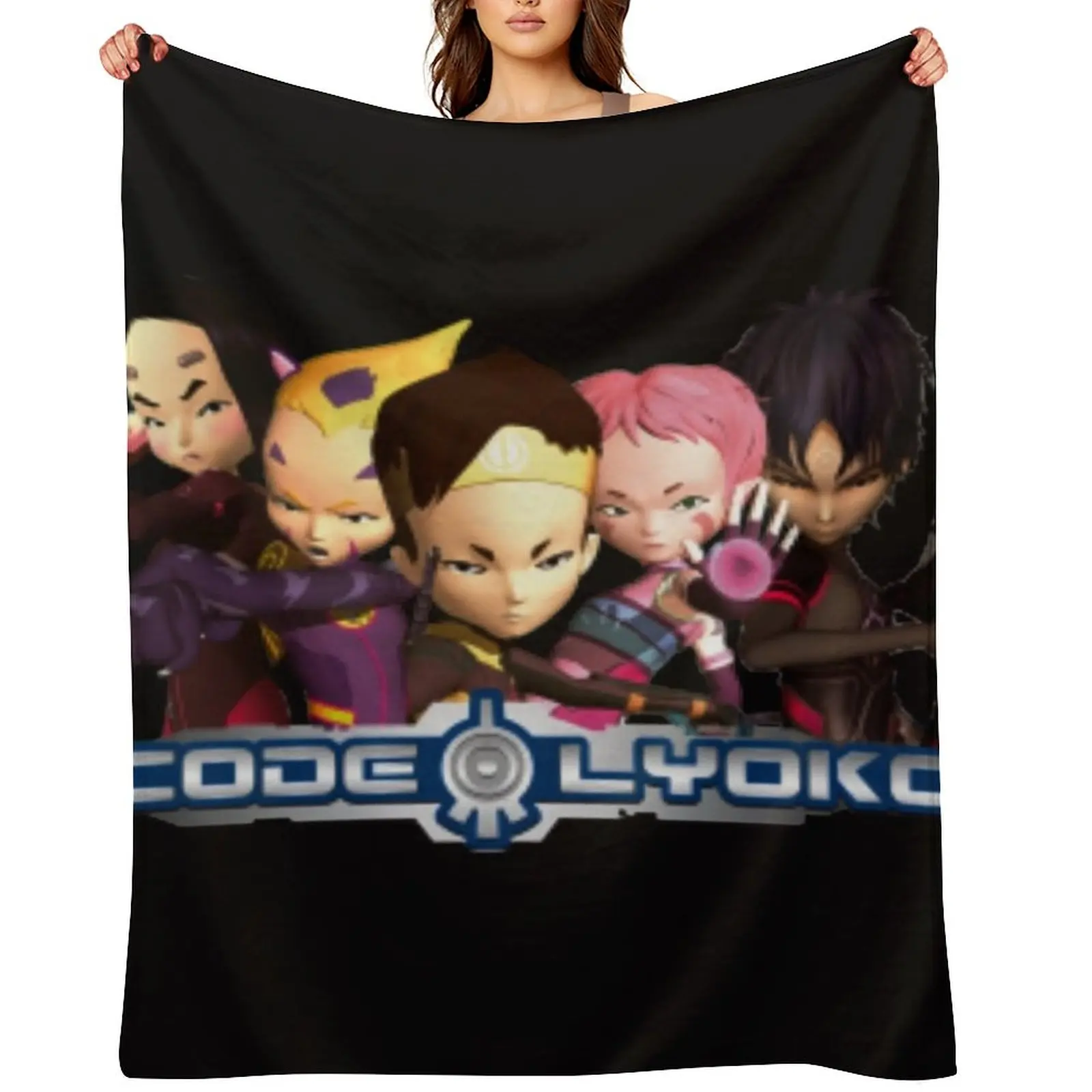 

Code Lyoko Throw Blanket Luxury Throw Soft Beds Furrys Thermal Blankets