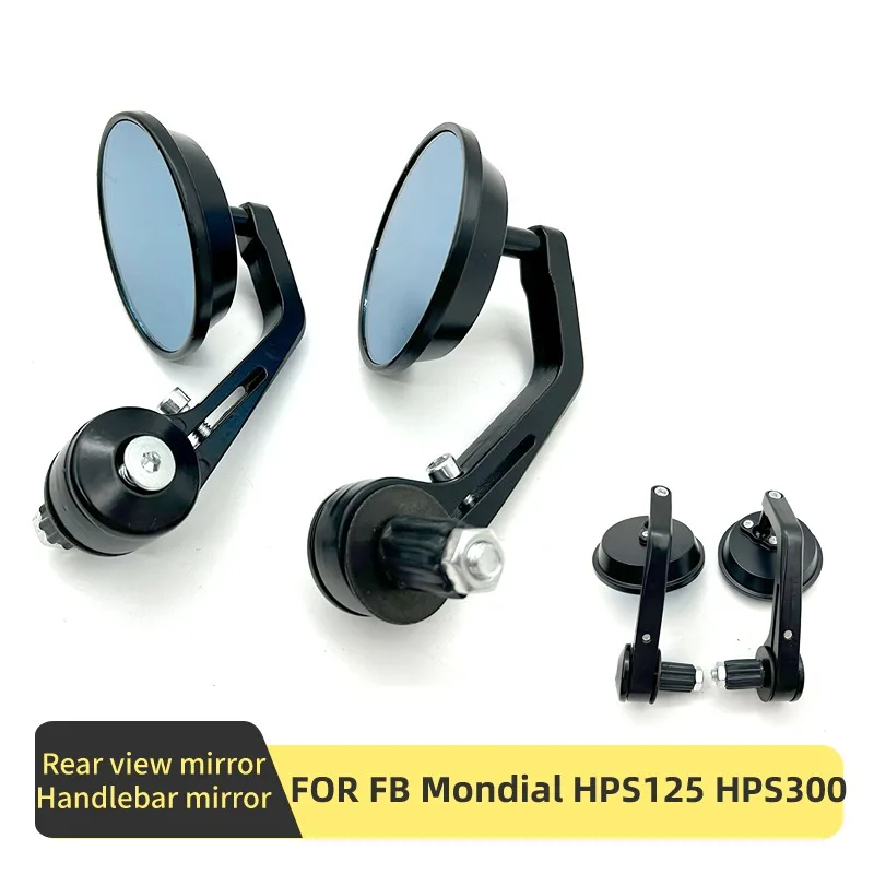 

For FB Mondial HPS125 HPS300 Motorcycle Modified Rearview Mirror Retro Rearview Mirror Reflector Handlebar Mirror