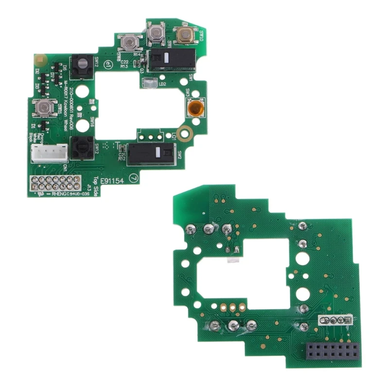 for G700 G700S Gaming Mouse Button Board Upper Mainboard Replacement for Gamers Diy Mouse Microswitch Enhanced Gameplay DropShip