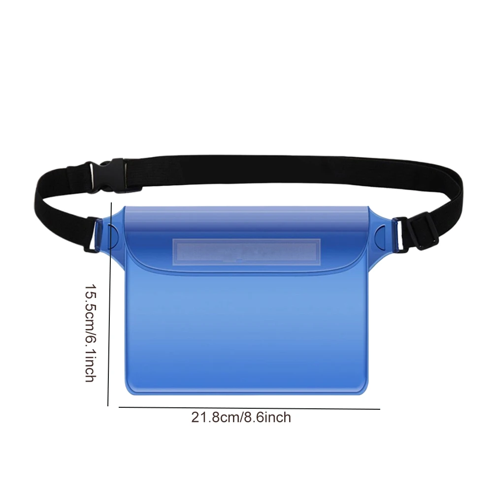 Waterproof Fanny Pack Keeps Cell Phones and Valuables Safe and Dry Waterproof Waist Bag for Boating Swimming Snorkeling Kayaking