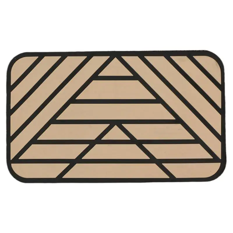 Driver Floor Mat Heel Pad Car Truck Floor Mat PVC Car Truck Floor Plate Rest Footrest Floor Mat Sewing Tool Included For