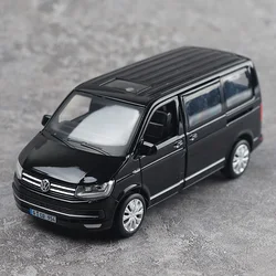 1/36 VW Multivan T6 MPV Alloy Car Model Diecast Metal Vehicles Car Model Simulation Miniature Scale Collection Children Toy Gift