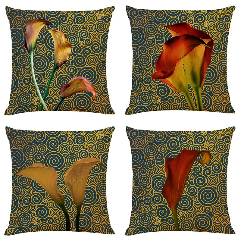 

Square Printed Pillowcase, Car Pillow, Sofa Cushion In Living Room, Home Decoration