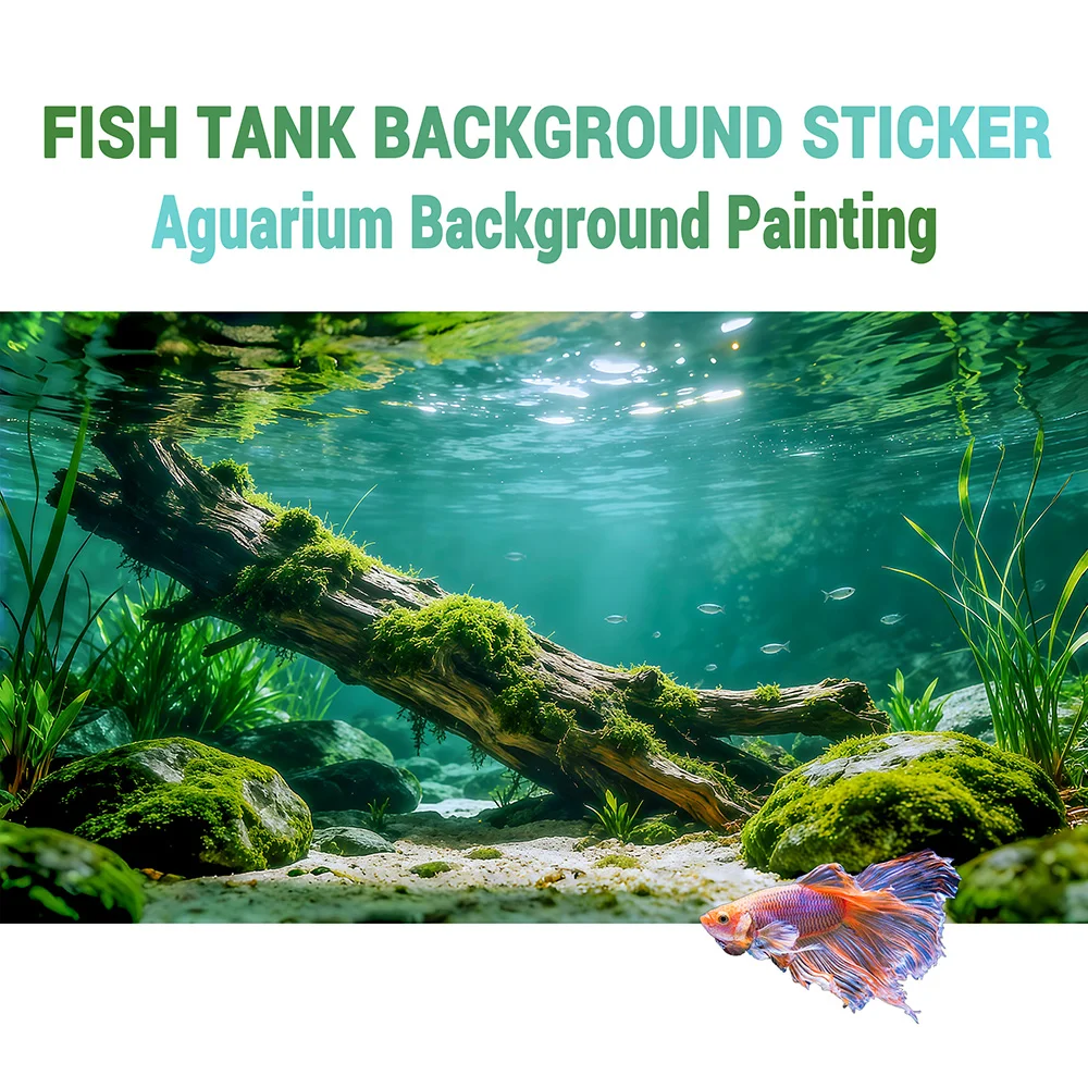Dead Wood at the Bottom of the River, Aquarium Stickers, Landscape Decoration, Fish Tank Landscaping Ornaments