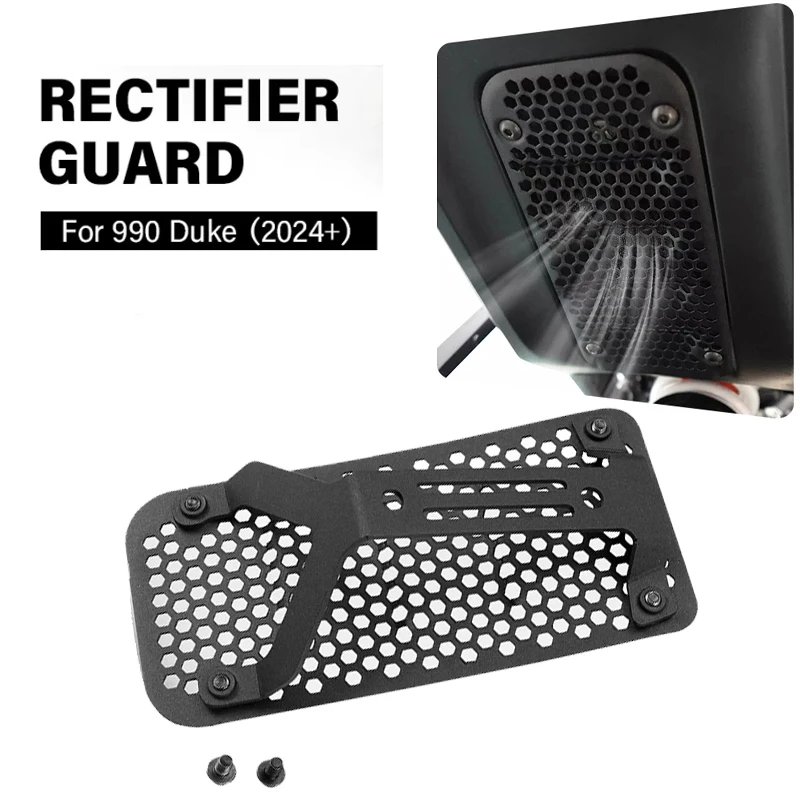 

Rectifier Guard For 990 Duke 2024 2025 Motorcycle Accessories Rectifier Grille Guard Cover Protector