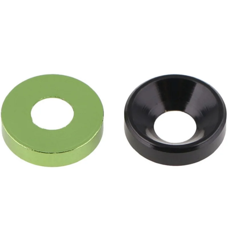 

M2 M2.5 M3 M4 M5 M6 M8 Colorful Anodized Aluminum Countersunk Washer Flat Head Bolt Washers Gasket