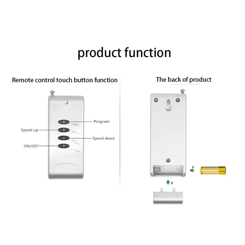 12A LED Controller 4 Key RGB Controller Wireless RF Module Dimmer Dimming System For RGB Strip Light DC12-24V