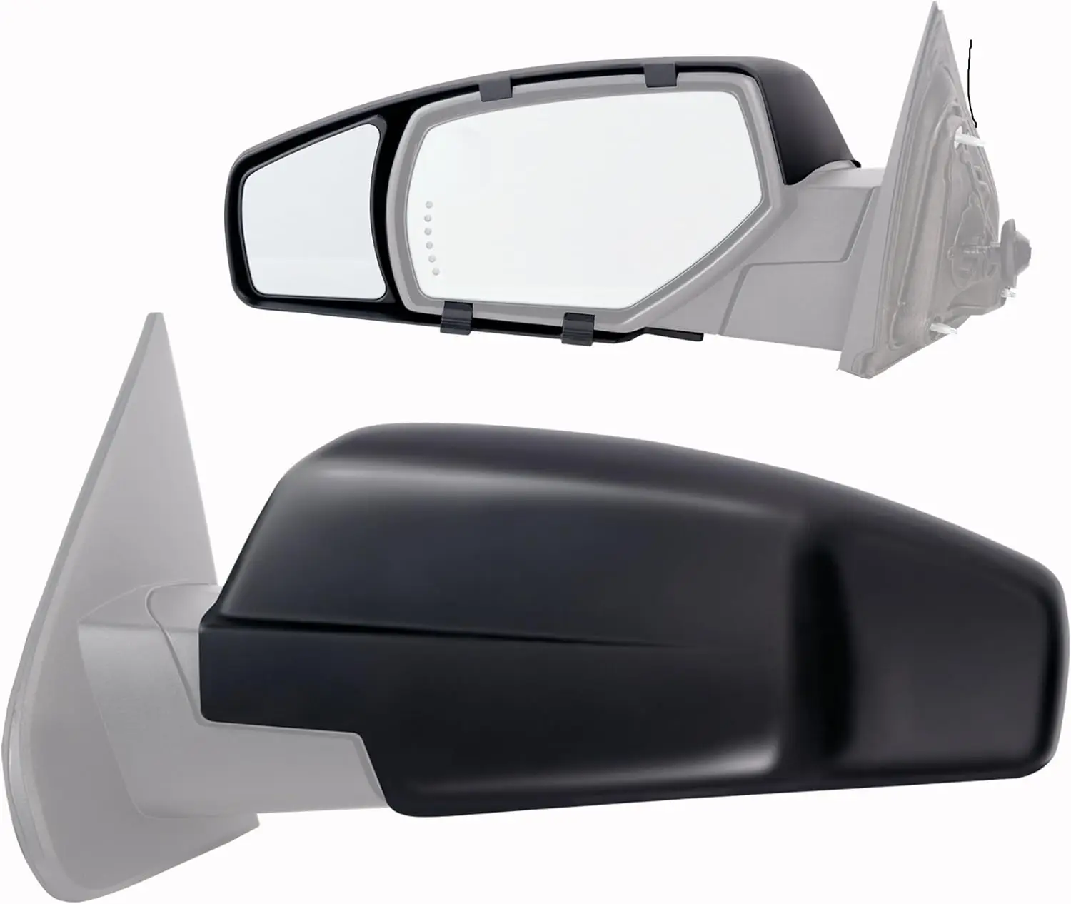 Towing Application, Custom Fit, No Color Specified, Patented for 2014 - 2019 Silverado and Sierra Trucks