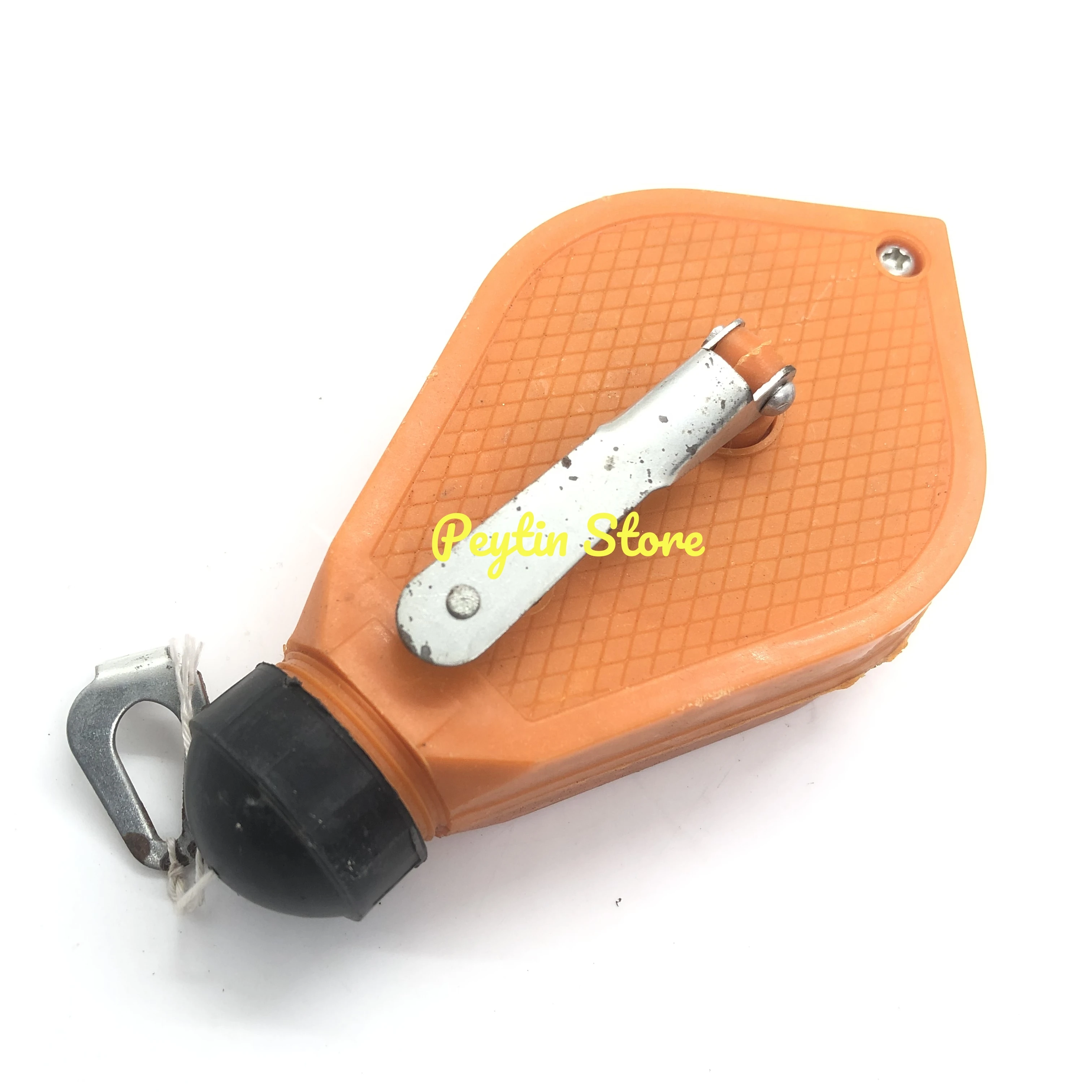 1Pc Drywall Marking Level Standard Line Reel Chalk Box Orange