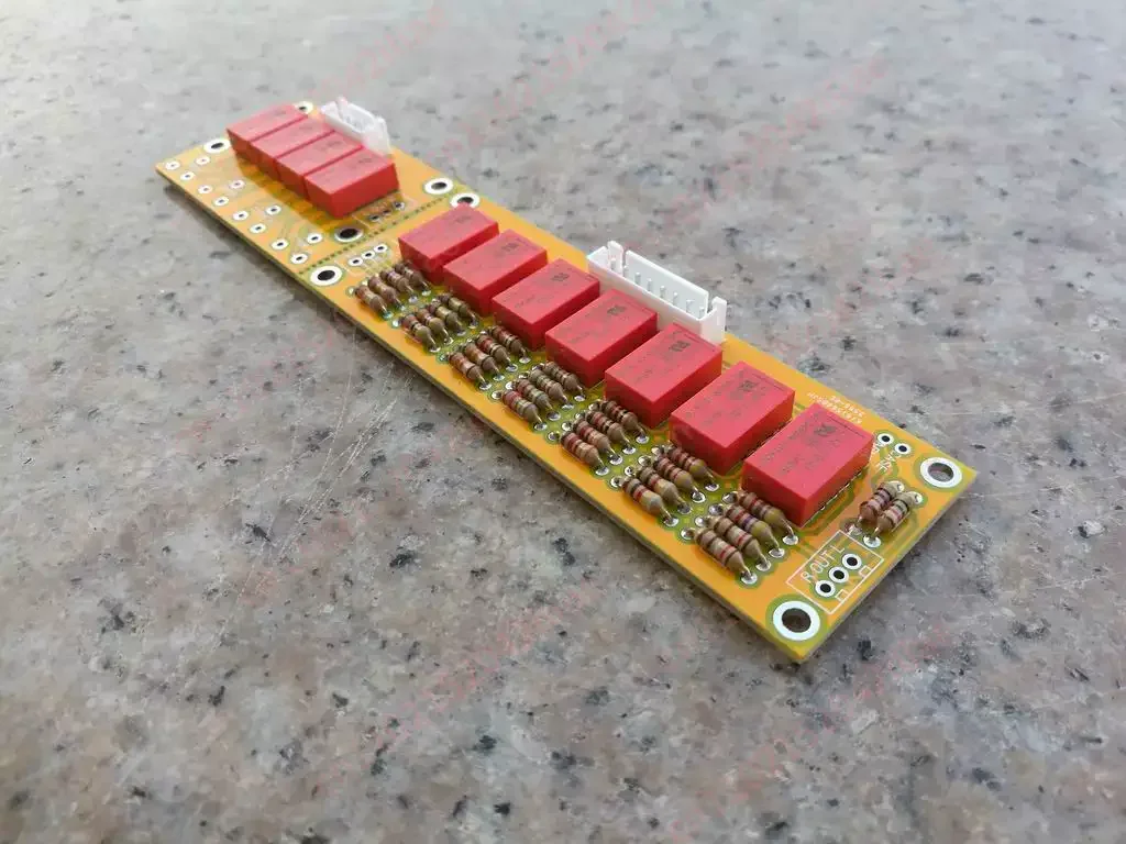 HIFI remote control volume board Relay version 128 levels Exponential constant input impedance JV8