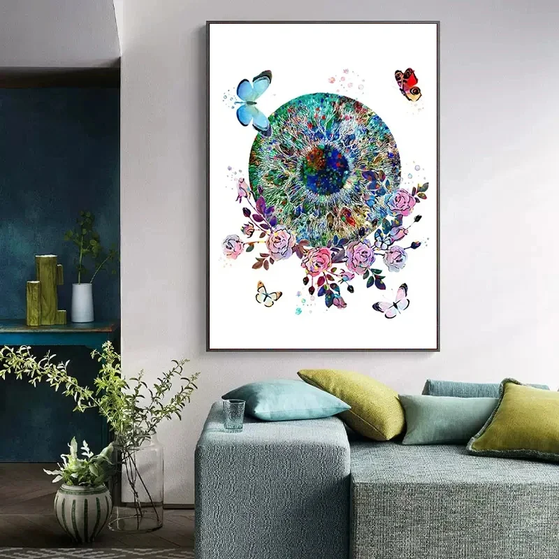1pc frameless Canvas Painting Eye Anatomy Medicine Optician Optometry Tools Posters and Prints Nordic Wall Art Canvas Paintings
