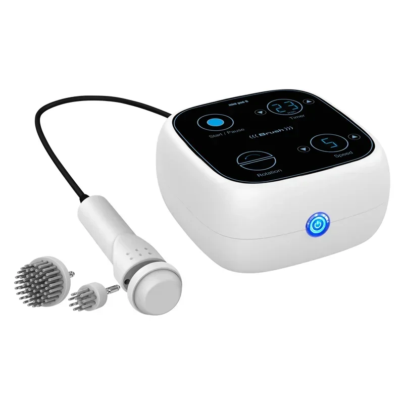 

Идеальный роторный щеточный прибор для ухода за кожей лица 20256 для салонов красоты: устройство для глубокой очистки кожи лица с 9 уровнями скорости и функцией таймера