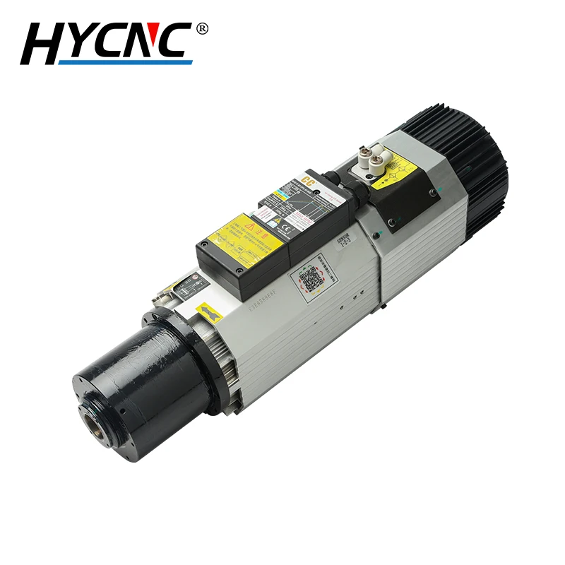 7.5kw 9.0kw 12kw Automatic Tool Change Spindle ATC Air-Cooled Spindle 220v 380v 24000rpm ISO30 HSKF63 Support For CNC Router