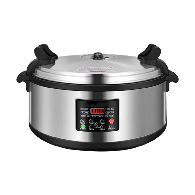 Intelligent Stainless Steel Smart LED Digital Industrial Electric Pressure Cooker 65 L