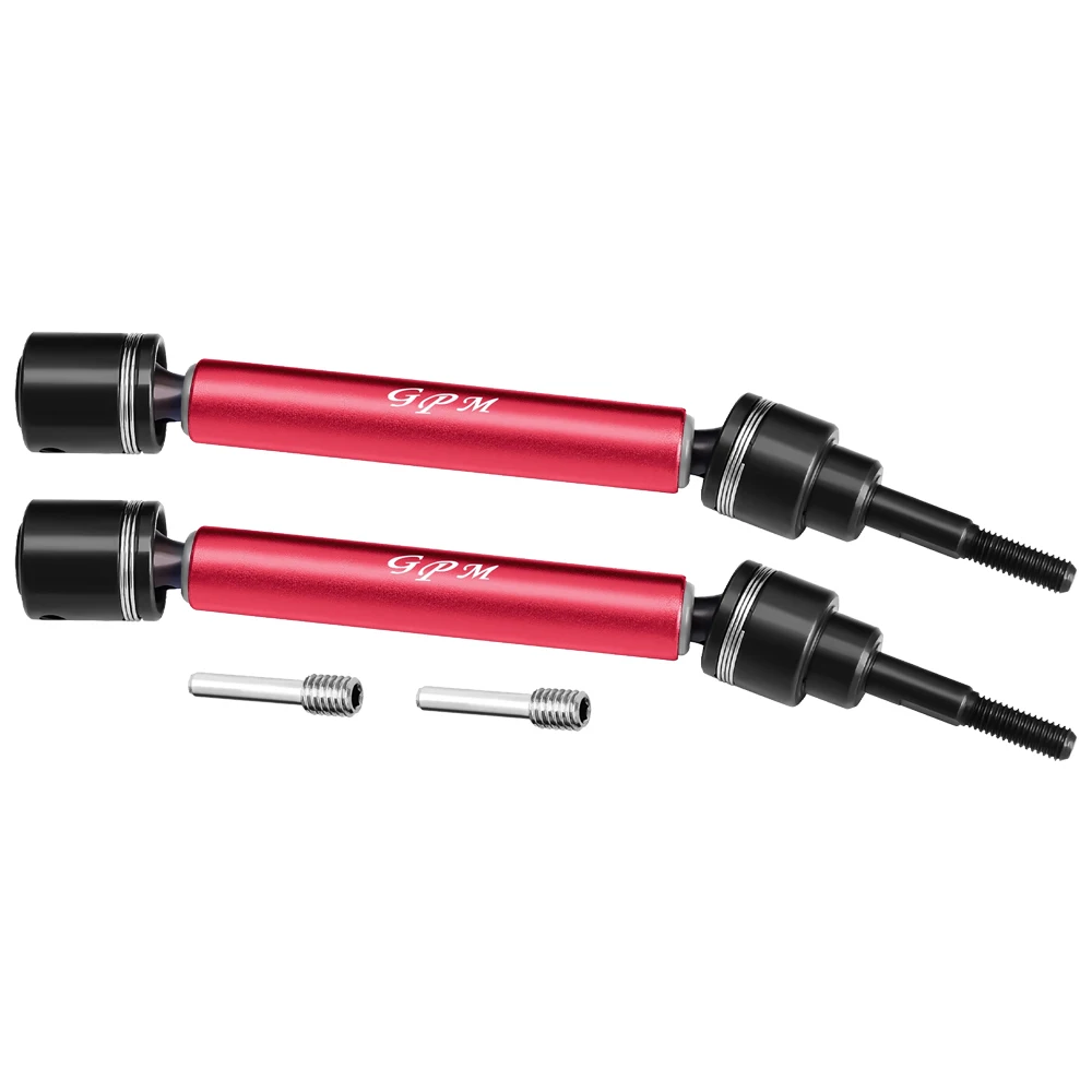 GPM per Traxxas 1/8 MAXX SLASH 6S 102076-4 1/10 MAXX 1.0 89076-4 4S RC Auto In Lega di Metallo Anteriore Posteriore CVD Alberi di Trasmissione 8950X 10250