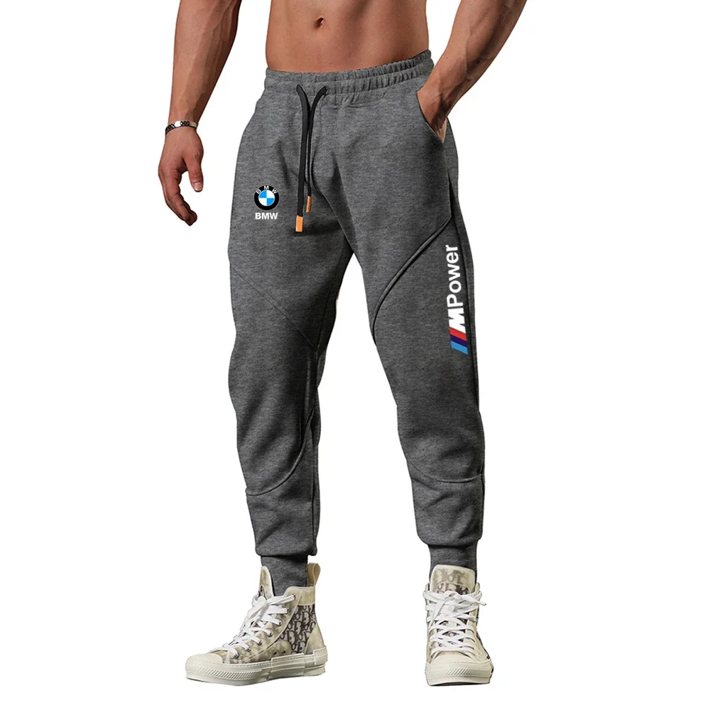 2024BMW autunno e inverno uomo e donna moda di strada sport pantaloni comodi bicicletta skateboard elettrico bici da equitazione