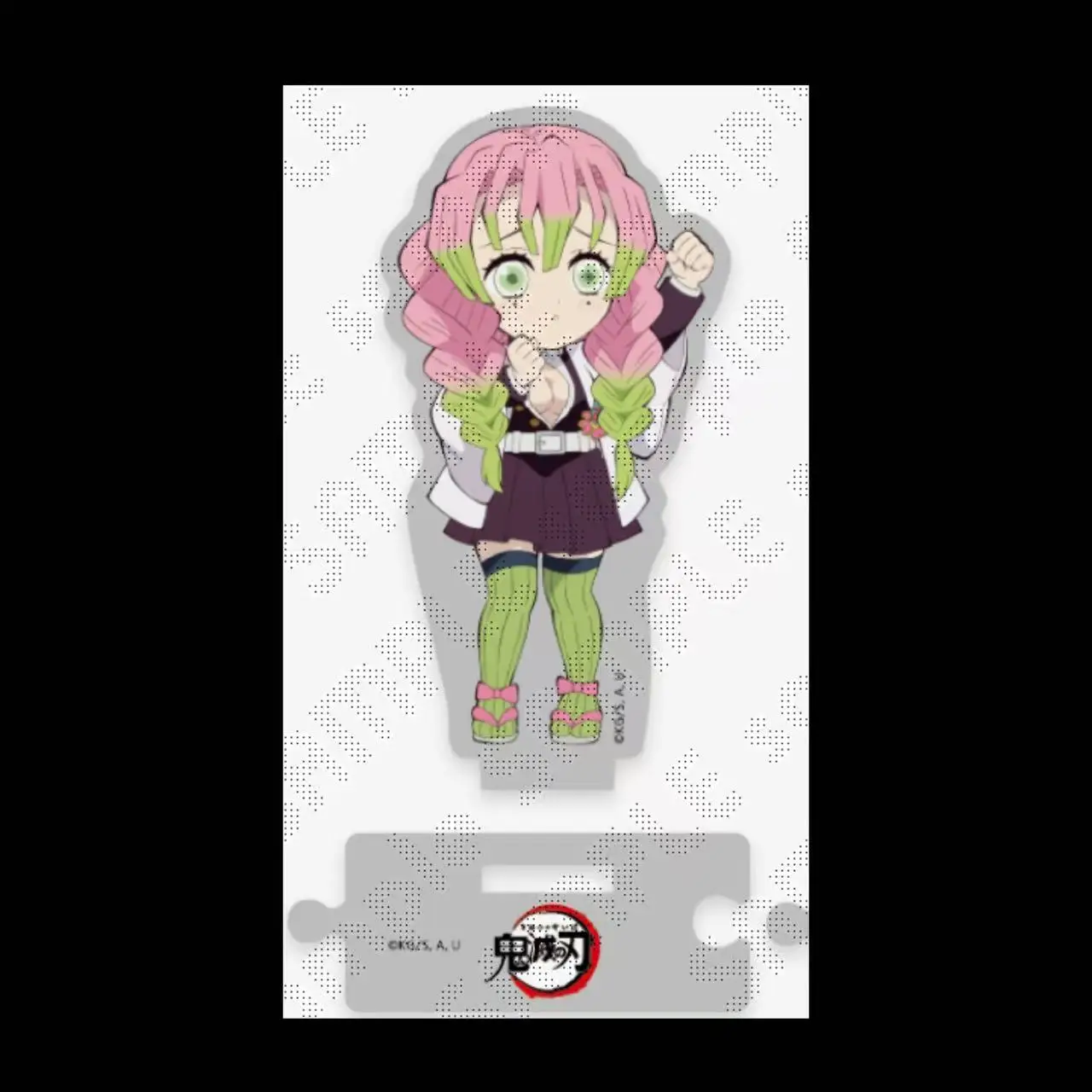 Gioco Uzui Tengen Iguro Obanai Kanroji Mitsuri Agatsuma Zenitsu Acrilico Stand Doll Anime Figura Modello Piastra Cosplay Giocattolo per il Regalo