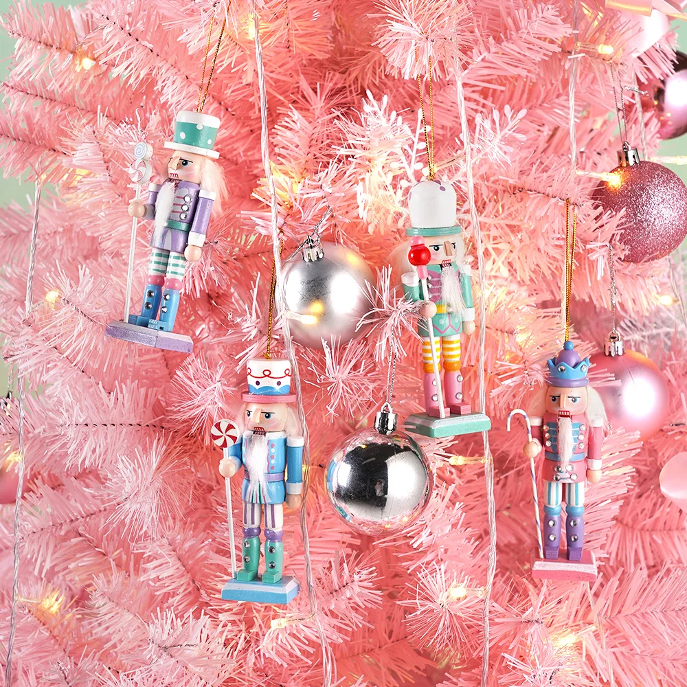 

Nutcracker Sax Doll Nutcracker Christmas Decoration European Home Puppet Man 12cm Desktop Decoration Model Cartoon and Crafts