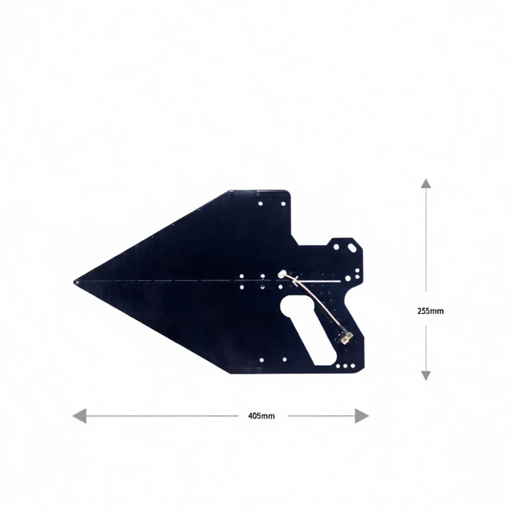 Broadband Directional Antenna 0.1 to 12GHz RF Positioning Device Spectrum Analyzer Tool EMC Interference Finder Unit