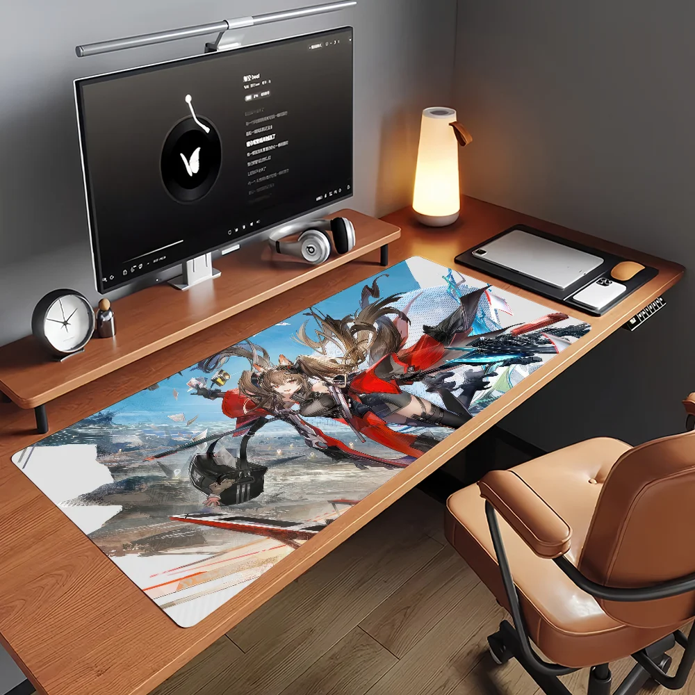 Arknights Endfield Gilberta Game Mouse Pad Non-slip Rubber Gamer Balance Computer Mat Decoracion Deskmat Laptop Office Large