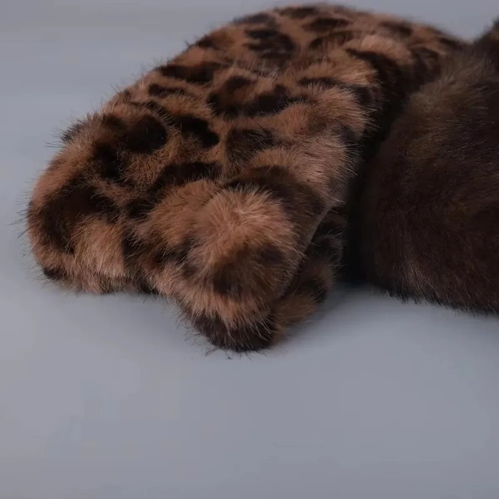 Новая эластичная повязка на голову из искусственного меха, ветрозащитная повязка на голову, шарф, защита для ушей, теплая зимняя повязка на голову для женщин