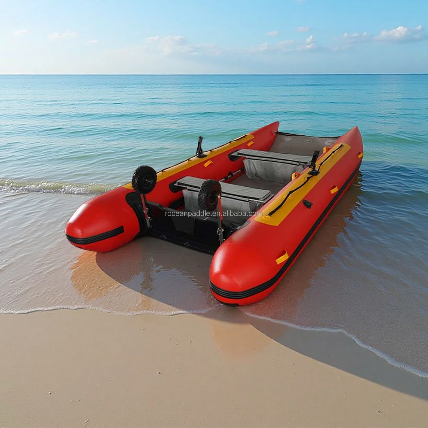 

Inflatable Catamaran 380 400 430 450 470 Speed Inflatable Boats For Sale