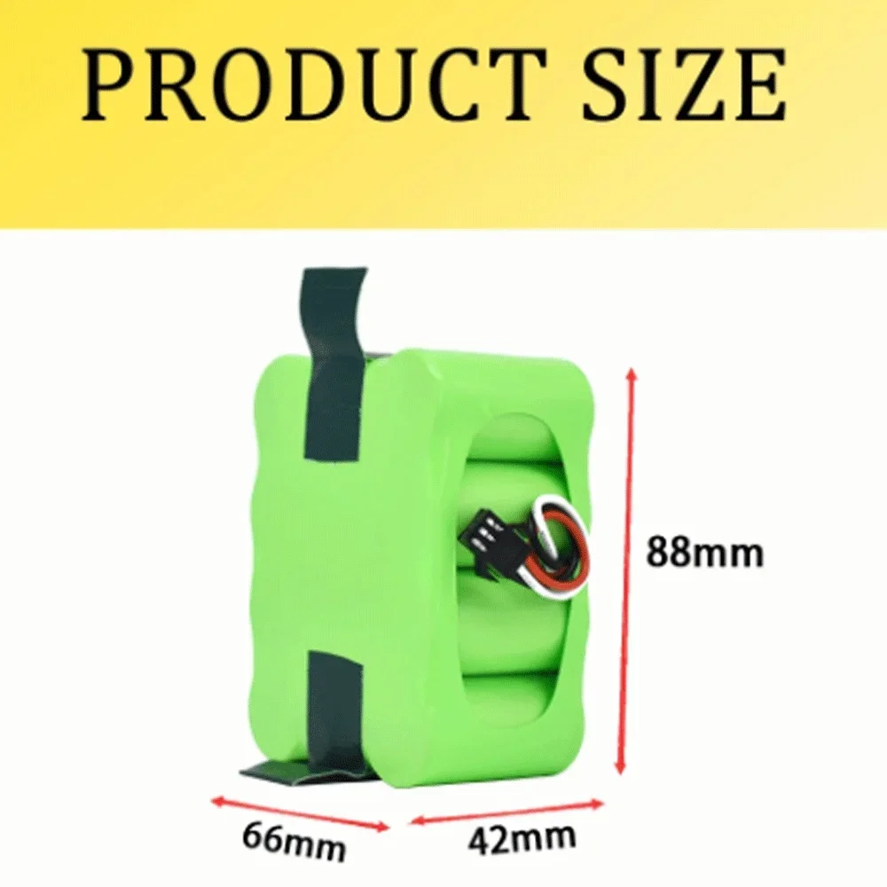 NEW SC 14.4V Ni-MH battery 3800/4800/6800mAh for KV8 XR210 XR510 XR210A XR210B XR510B XR510C Vacuum Cleaner Sweeping Robot