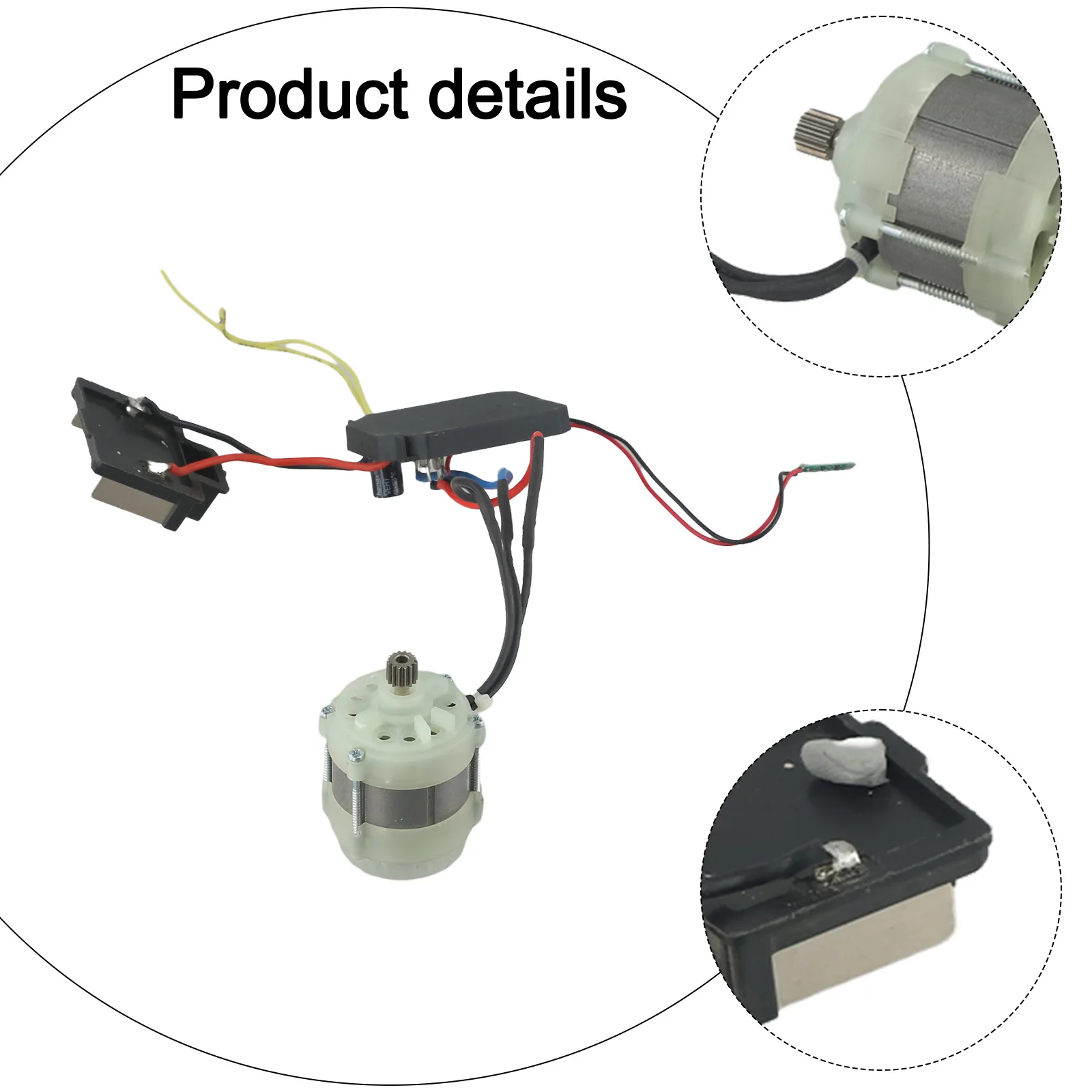 Brushless Motor Assembly Brushless Chain Saw Motor 14 Teeth Motor Control Panel Electric Tool Motor For Home Improvement