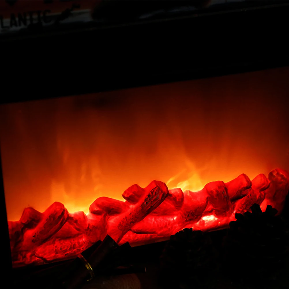 D2 Christmas LED Flame Lamps Simulated Fireplace Night Light Lamps Flame Effect Light for Outdoor Indoor Table Window Terrace