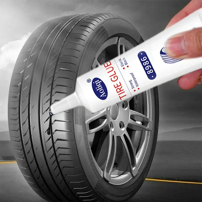 

car tire repair glue Motorbike Bicycle Tire Repair Sealant Strong Rubber Wear-resistant Glue Strong Adhesive Tire Repair Patch