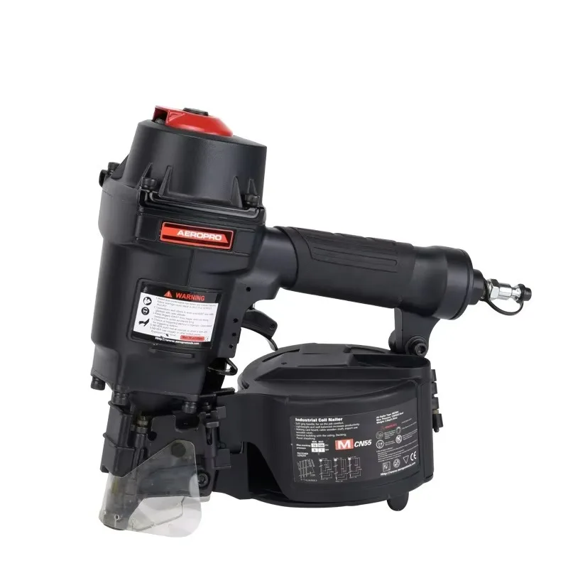 

MCN55 Power Tools Coil Nail Gun Pneumatic Nailing Gun Use With Wire Pallet Nails