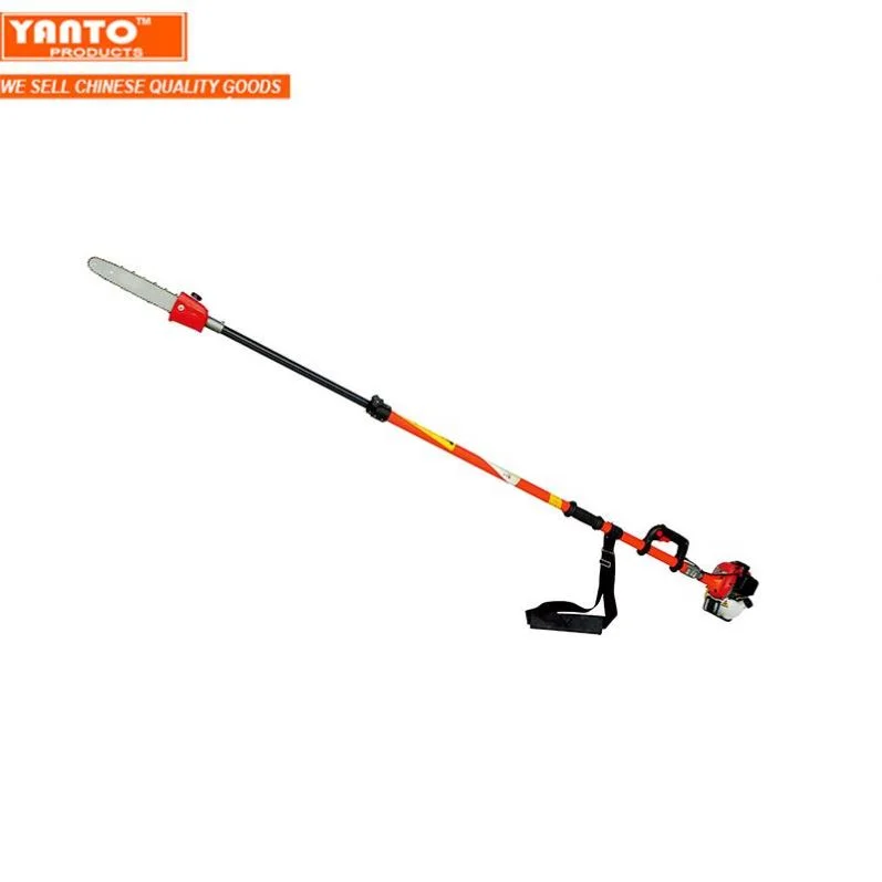 4.5m Lightweight 2 Stroke 26cc Telescopic Pole Pruner Chain Saw For Garden