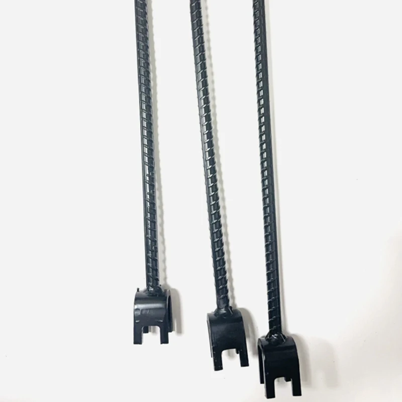 T-Type Water Meter Key Wrench, Heavy Duty Threaded Steel Water Valve Shutoff Tool, Includes 4-Way Utility Key