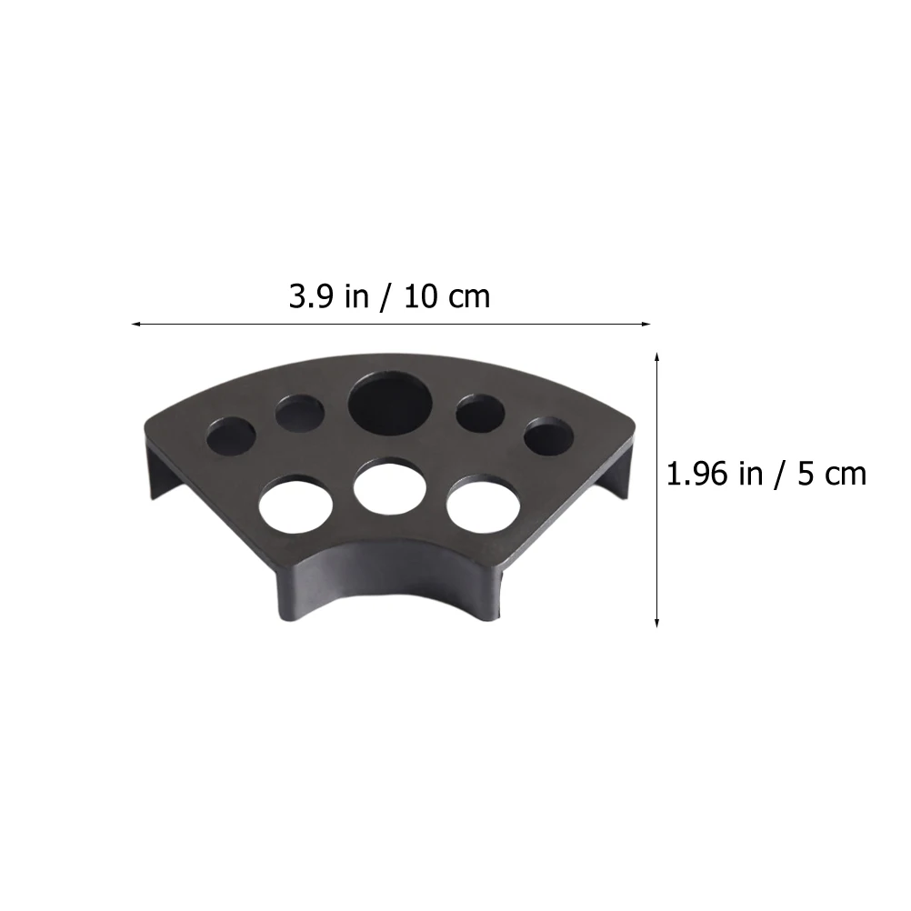 12個のタトゥー顔料カップホルダー 扇形マルチスロット耐久性のあるラック タトゥーインクや顔料カップホルダーに最適