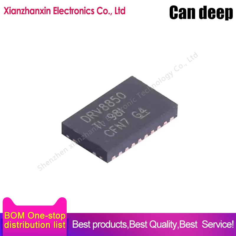 

5PCS/LOT DRV8850RGYR DRV8850 VQFN24 Motor driver chips in stock