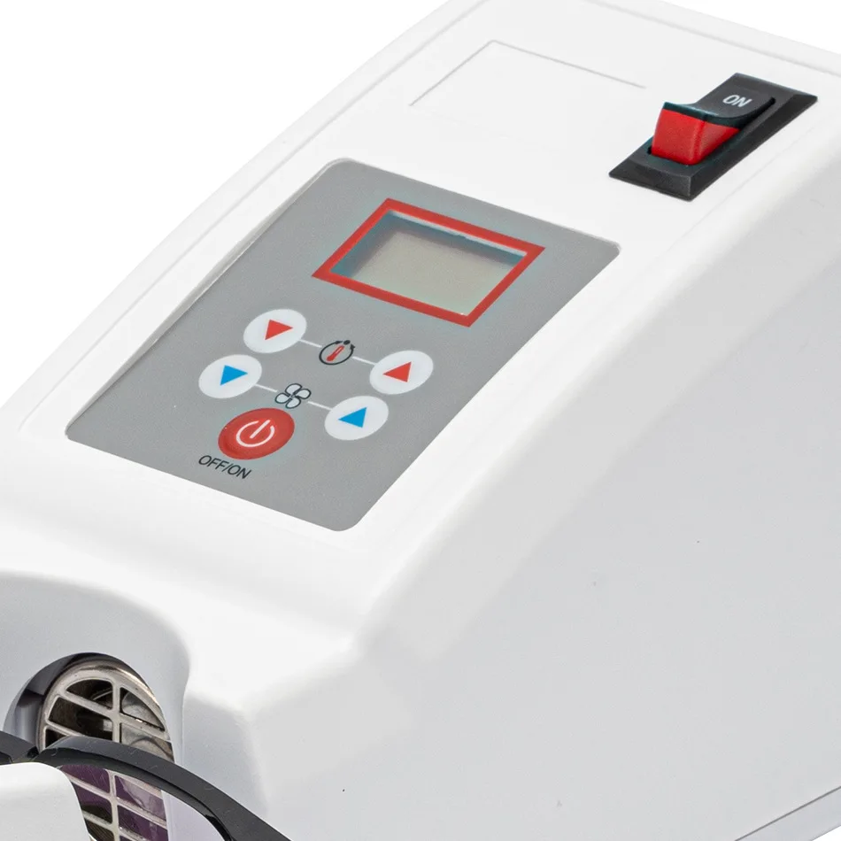 Spectacle frame heater CP-19F baking lamp frame shaping digital display temperature wind adjustable overheating protection