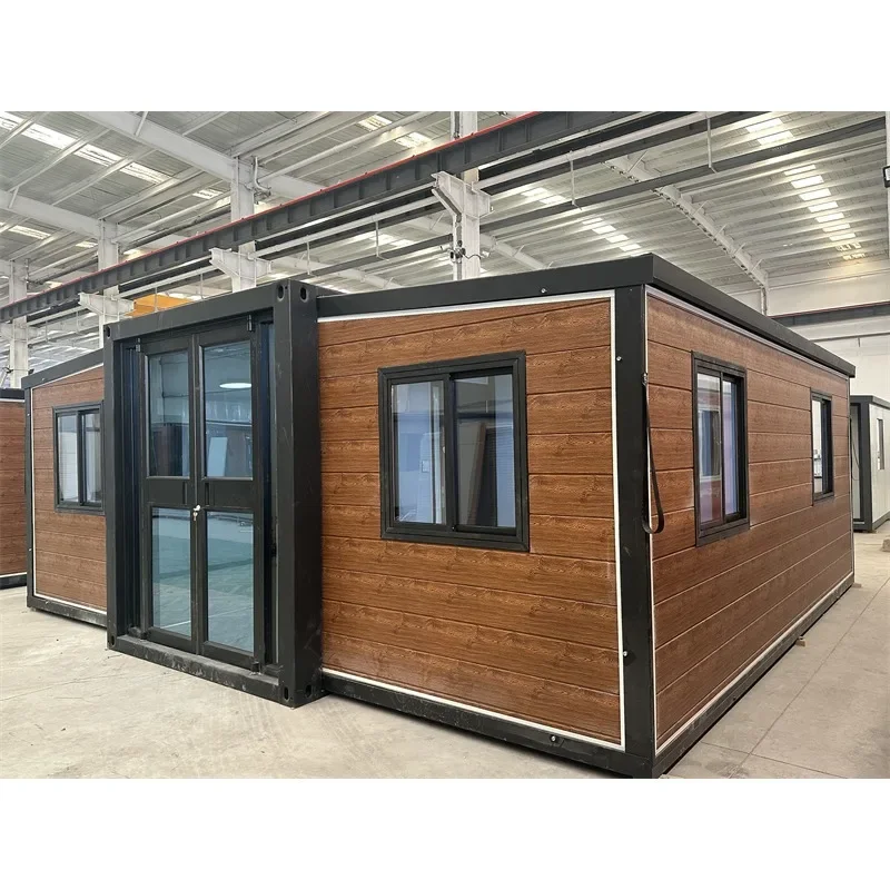Prefab Tiny Homes 20ft 40ft Container House Garden Back Yard 2 3 Bedrooms Modern Expandable Prefab Home Cheap Mobile Homes