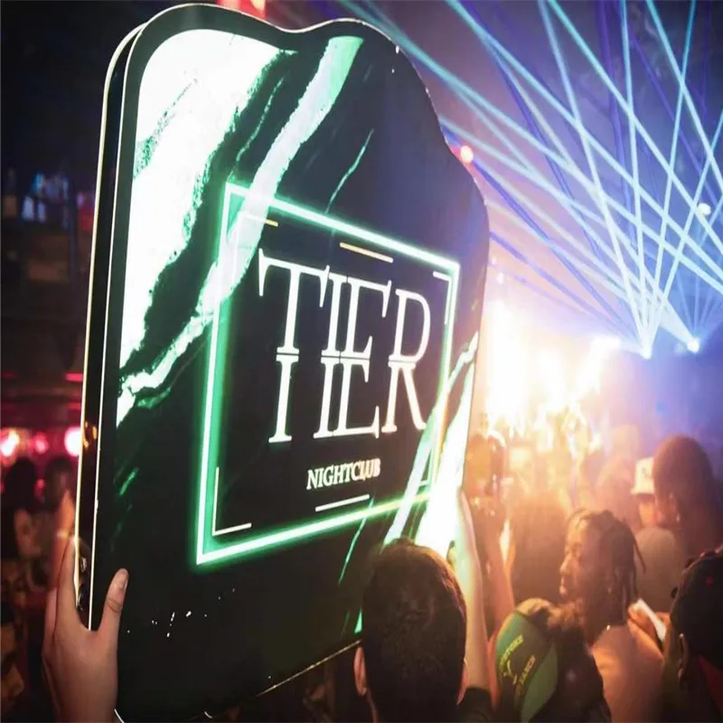Custom logo Happy Birthday LED VIP Marquee Message Board with 26 Letters Welcome Neon Sign for Events Party Lounge Bar NightClub