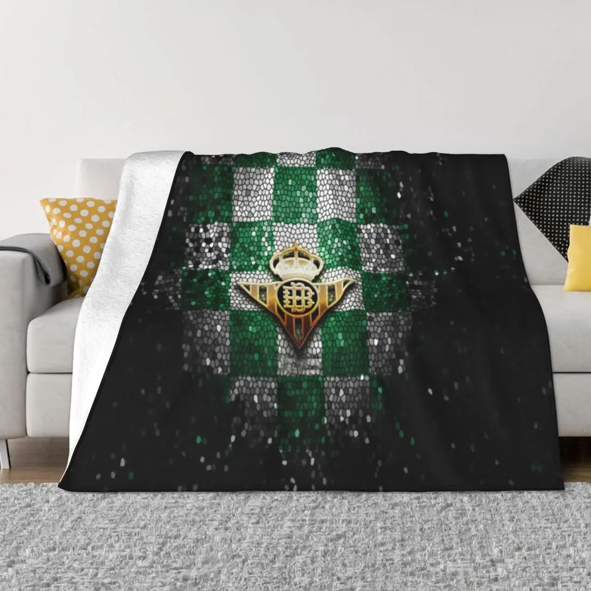 REAL BETIS 2066 Blankets Knee Blanket Blankets & Throws Throw Blanket