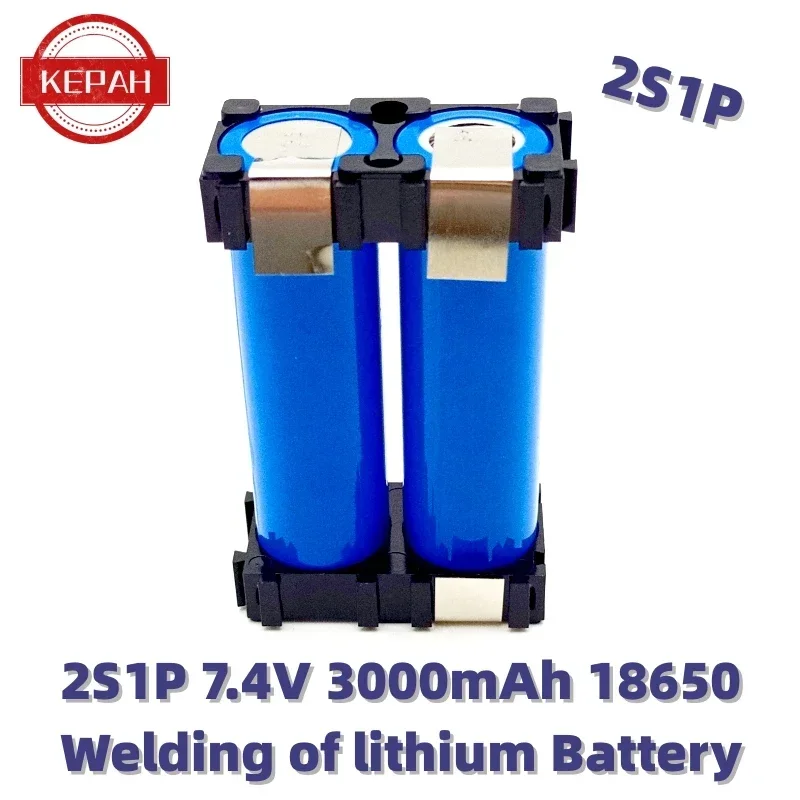 2S1P‑6S2P 18650 Spot Weld Custom Battery Pack 3000mAh‑6000mAh 7.4V‑25.2V DIY Battery Module