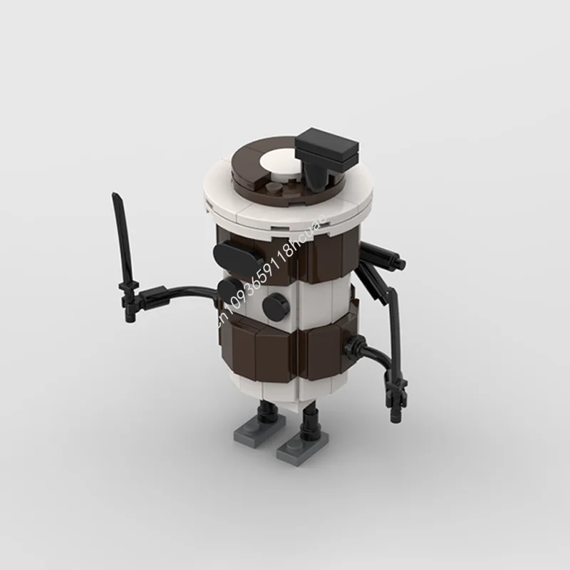 

152 шт. MOC Капучино dAssasino nan Модель Строительные блоки Кирпич День рождения Дети DIY ремесленные игрушки Образовательные креативные рождественские подарки