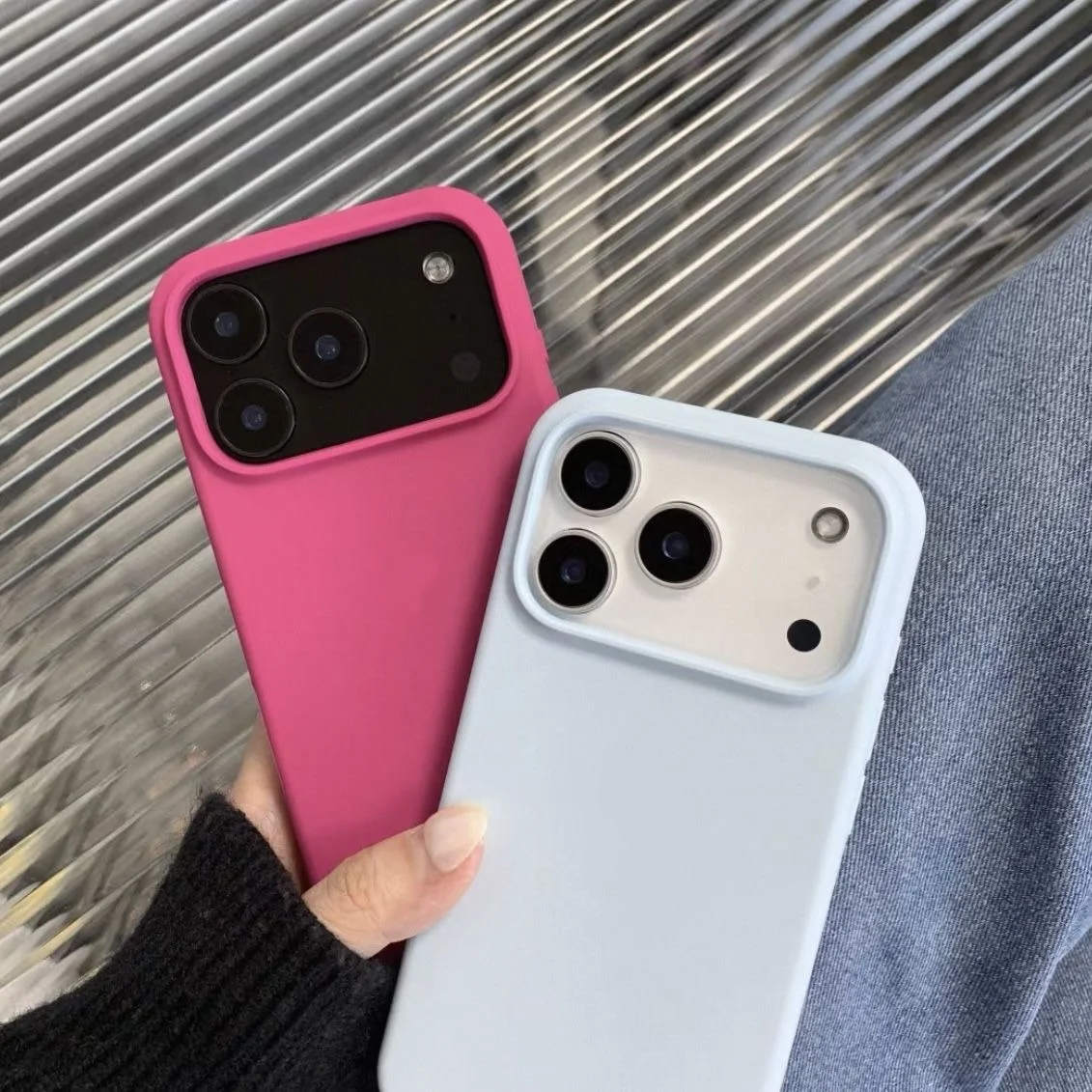 Original official silicone case for iPhone17 16 13 15 14 Pro Apple case for iPhone 17 ProMax 13 14 16 15 Pro Max Full Logo Cover