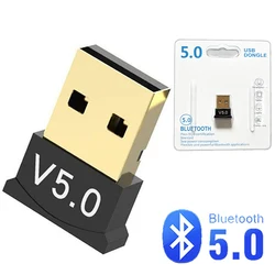 USB Bluetooth Adapter Transmitter Receiver Bluetooth 5.0 Audio Bluetooth Dongle Wireless USB Adapter for Computer for PC Laptops