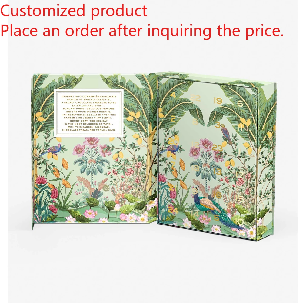 

Calendario De Adviento Low Price Custom Gift Packaging Factory Wholesale Advent Calendar for Chocolate