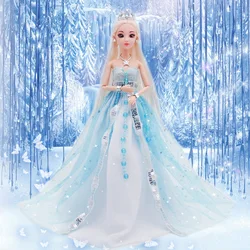 30cm Beautiful Girl Princess Wedding Doll Movable Joints Fashion Dress Up Girls Play House Toys Children Birthday Gift