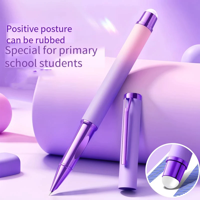 

Стираемая перьевая ручка Hero 337M для детей – с эргономичной рукояткой, инструмент для начинающих писателей