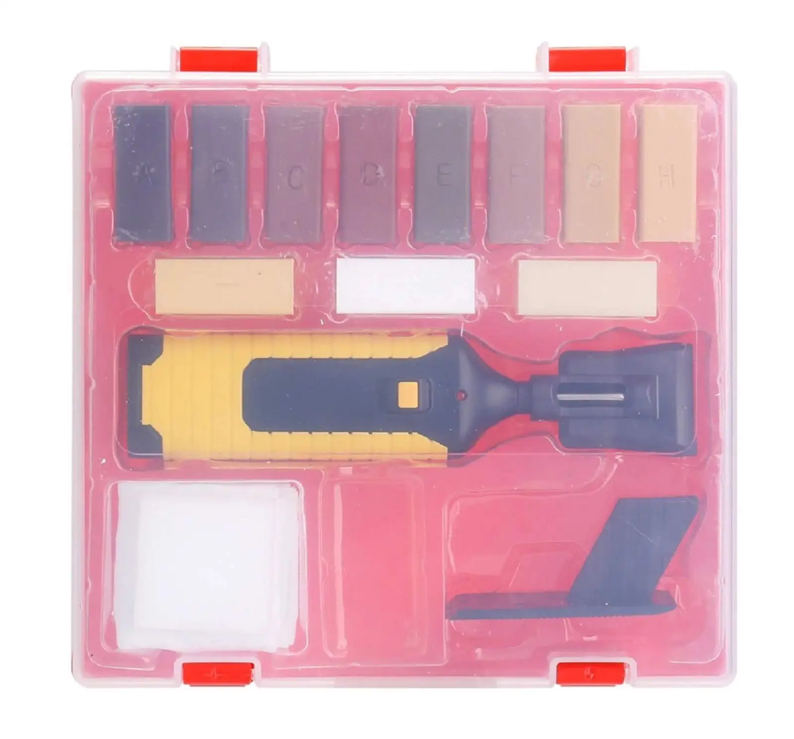 Laminate Repairing Kit Wax System Floor Worktop Sturdy Casing Chips Scratches Mending Tool Set Repair Hand Tool Kit