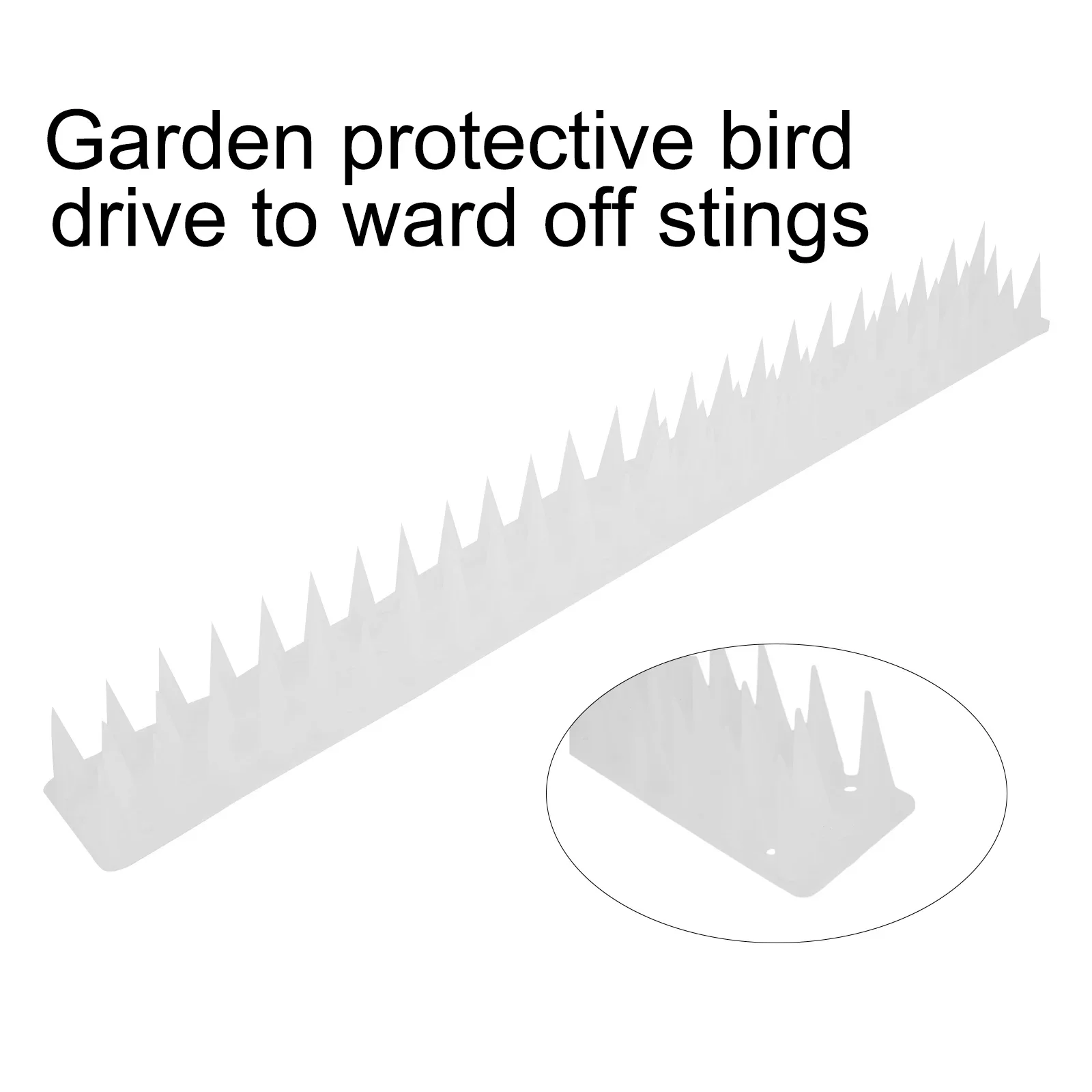 

Gardening Bird Repellent Wall Spikes Pigeon Deterrent Bird Deterrent Spikes High Cat Deterrent Spike Garden Plastic Bird Thorn